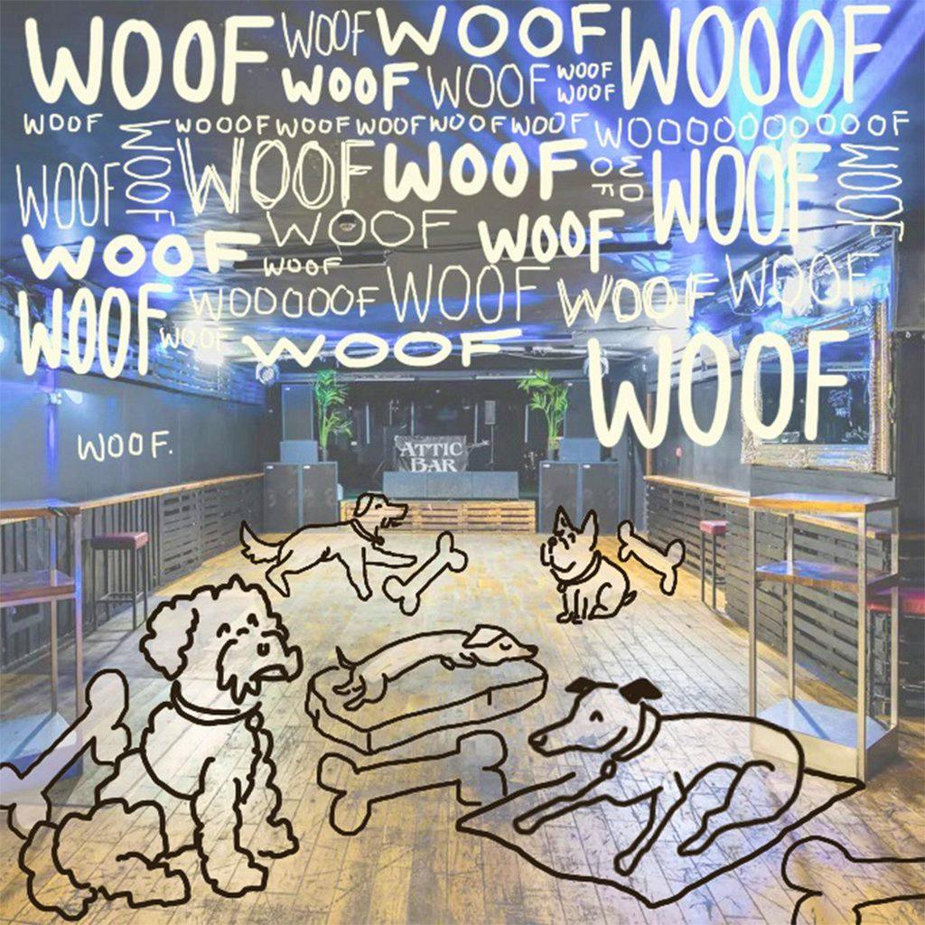 Dog Life Drawing at The Full Moon Bar, Bristol at The Full Moon And Attic Bar