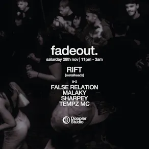 FADEOUT. @ Doppler Studio
