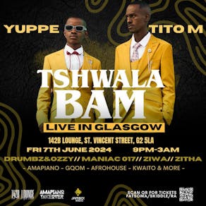 TITO M & YUPPE live in Glasgow! Biggest Amapiano Night Out!