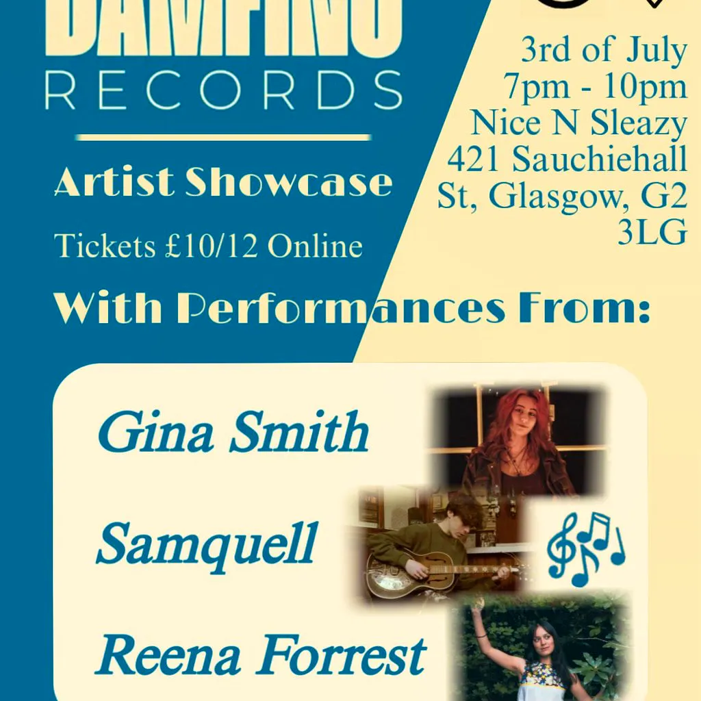 Damfino Records Artist Showcase at Nice N Sleazy