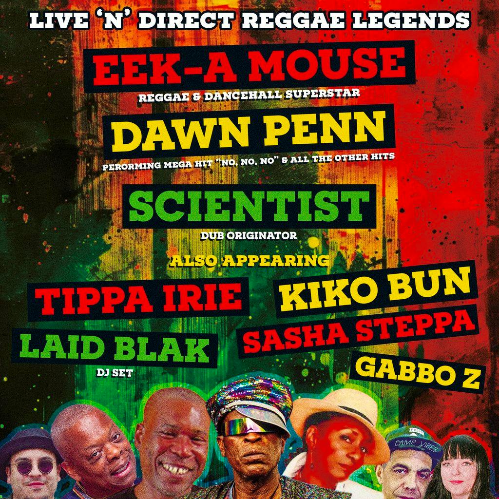 Eek A Mouse, Dawn Penn,Scientist,- Sat 31st Jan - Motion Bristol at Motion