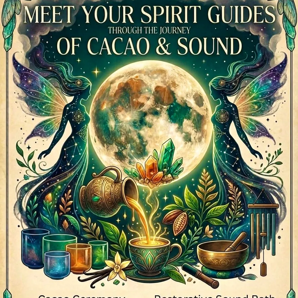 Meet your Spirit Guides,A journey of Cocoa and Sound at Co Op Sports And Social Club