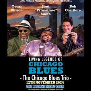 THE LIVING LEGENDS OF CHICAGO BLUES - The Chicago Blues trio