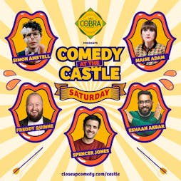 Cobra Beer presents: Comedy at the Castle - Saturday Night Tickets | Warwick Castle Warwick  | Sat 25th May 2024 Lineup