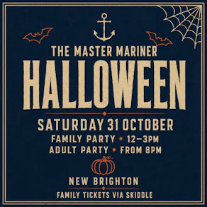 The Haunted Master Mariner: Family Halloween Party