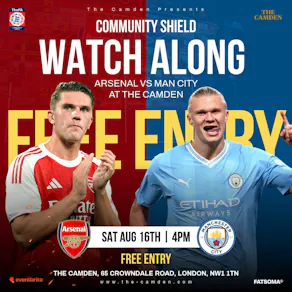 Community Shield Watch Along: Arsenal vs Manchester City
