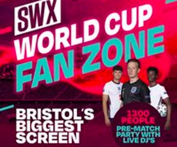 World Cup Fan Zone - England V France