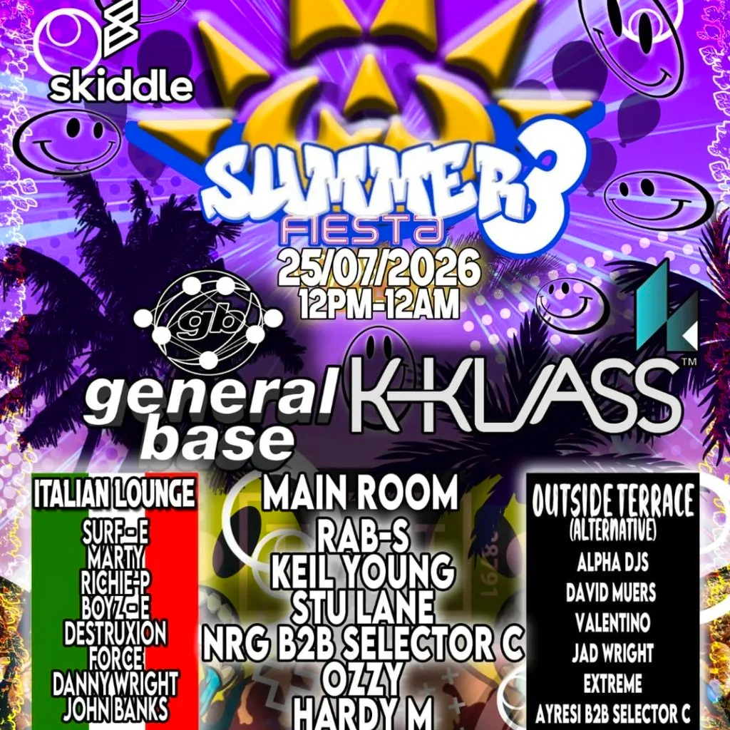 The Summer Fiesta 3 at Michaelangelos