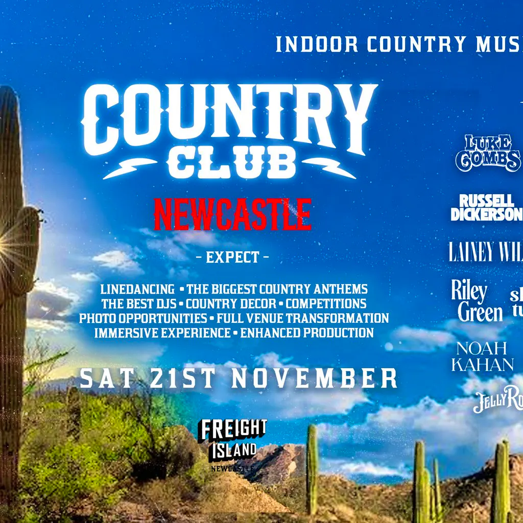 Country Club - Country Music Festival - Newcastle at Freight Island Newcastle