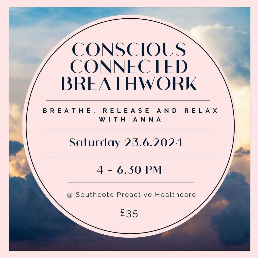 Conscious connected breath workshop Tickets | Southcote Proactive ...