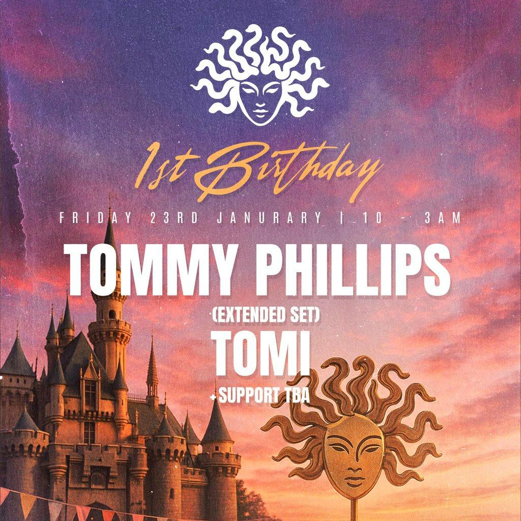 Medusa Records-1st birthday with Tommy Phillips and Tomi. at Arch 2