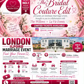 Muslim Marriage Events Ilford | 4th October 2026