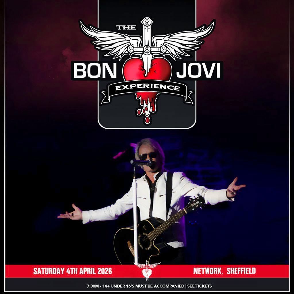 The Bon Jovi Experience at Network Sheffield 14 16 Matilda Street S14qd