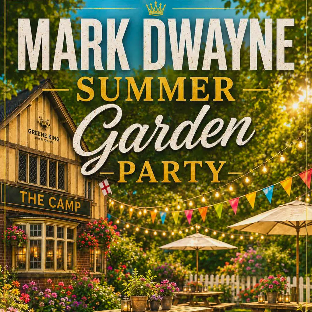 DJ Mark Dwayne Live At The Camp Inn - Summer Garden Party at The Camp