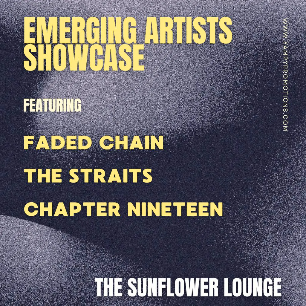 Emerging Artists Showcase 4 at The Sunflower Lounge
