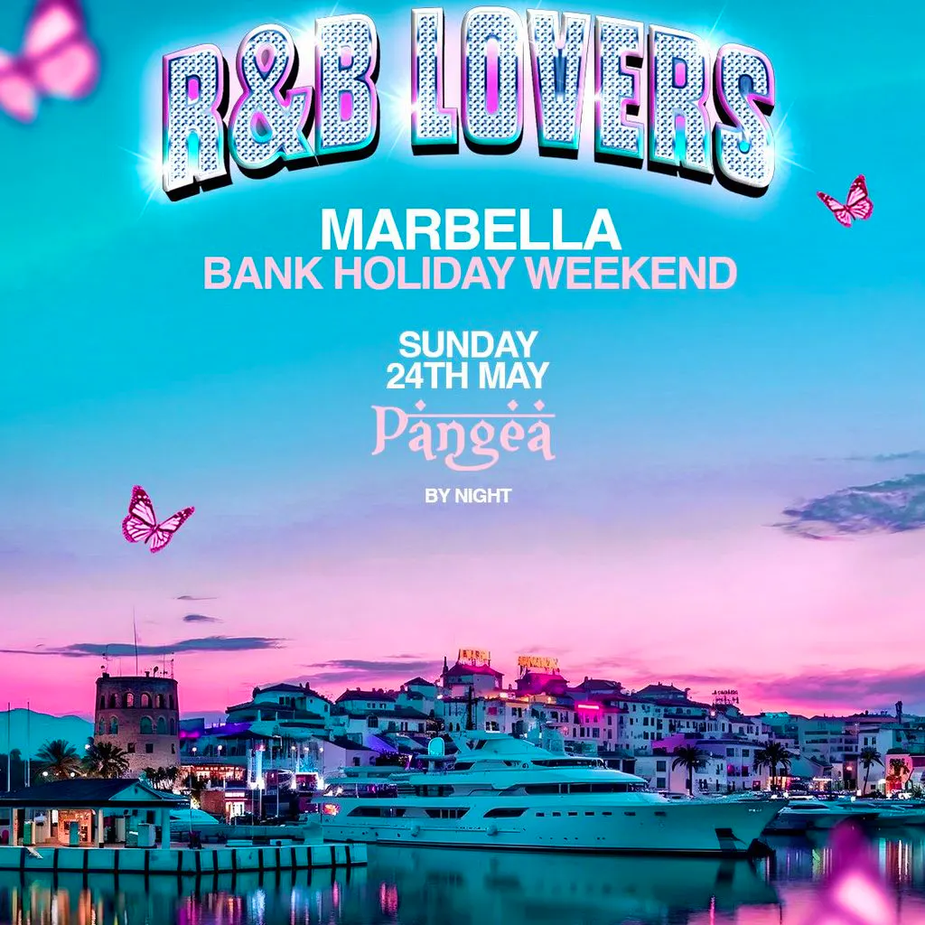R&B Lovers Bank Hol Special - Sunday 24th May - Pangea Marbella at Pangea Marbella