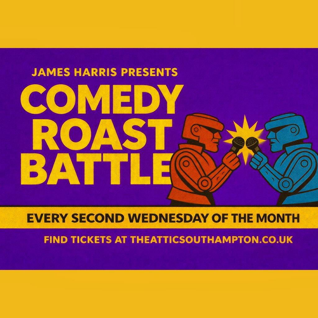 Comedy Roast Battle in Southampton at The Attic Southampton
