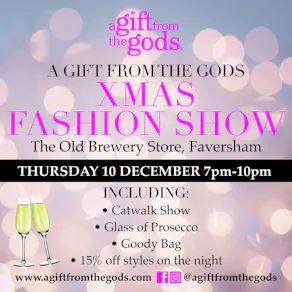 A Gift From The Gods Xmas Fashion Show