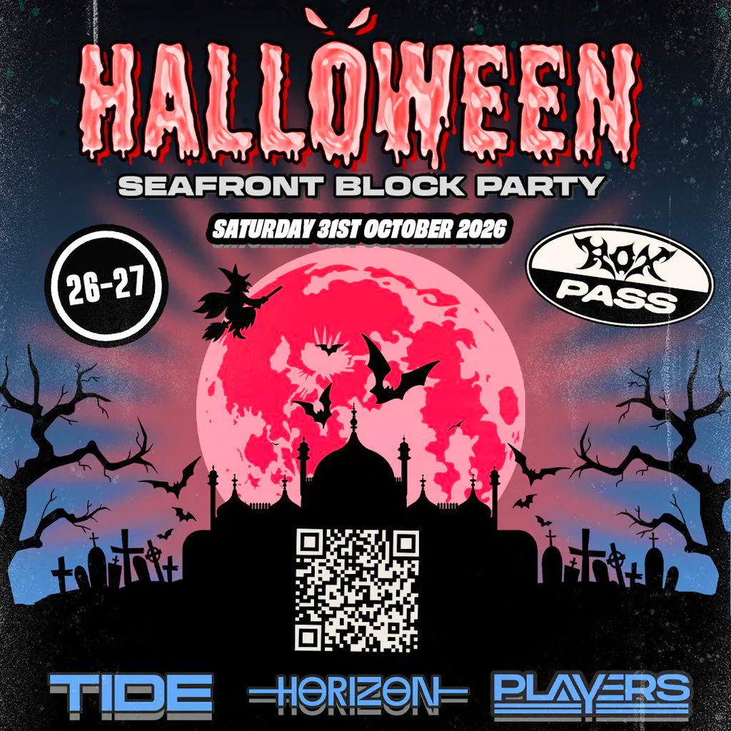 HALLOWEEN Seafront BLOCK PARTY 31.10.26 / 3 Venues / 1 Ticket at Multiple Seafront Venues Brighton