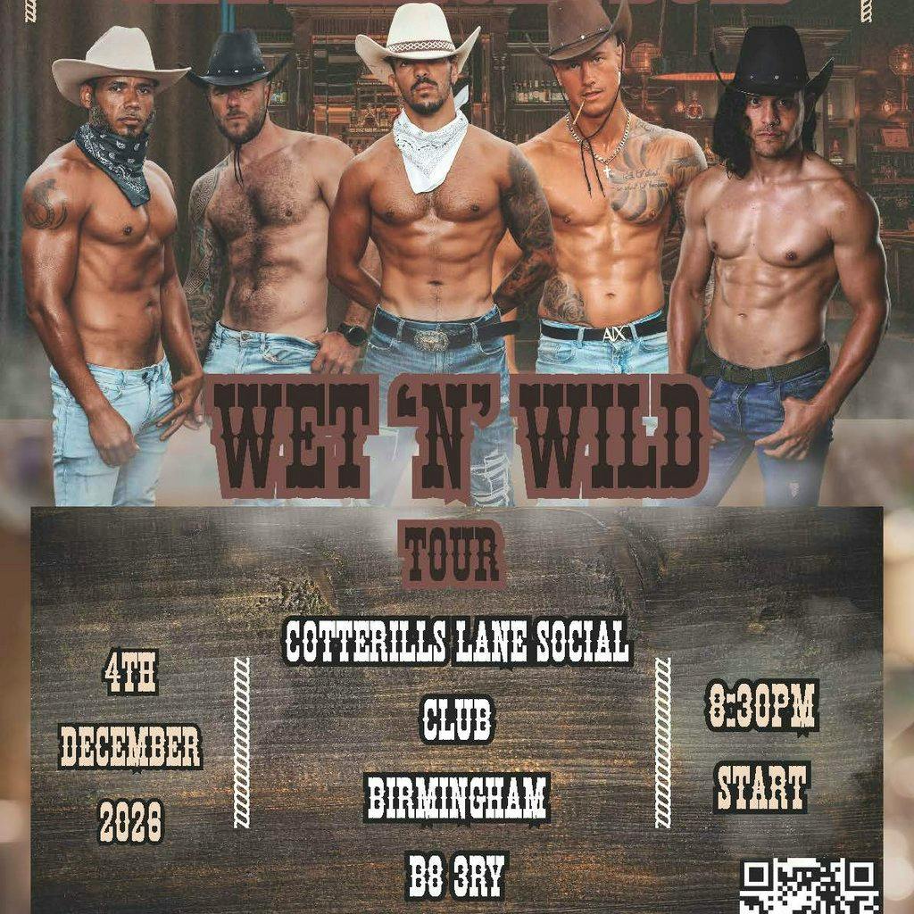 UK Pleasure Boys Wet & Wild Show Birmingham at Cotterills Lane Social Club