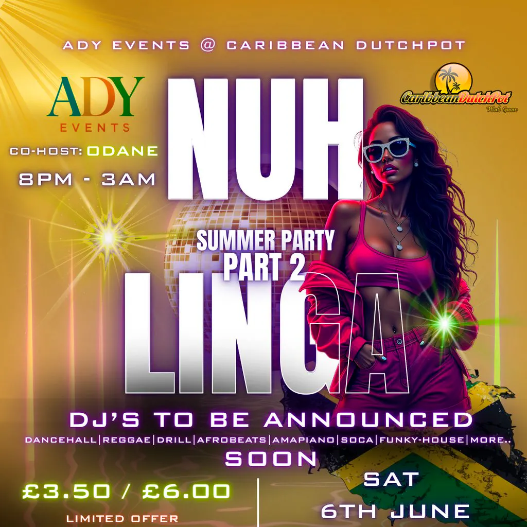 NUH LINGA - Summer Party / part 2 at Caribbean Dutchpot