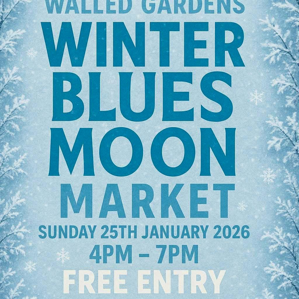 Kirkleatham Walled Gardens Winter Blues Moon Market at Kirkleatham Walled Gardens