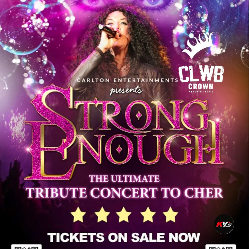 Strong Enough - Ultimate Tribute Concert to Cher at Clwb Crown