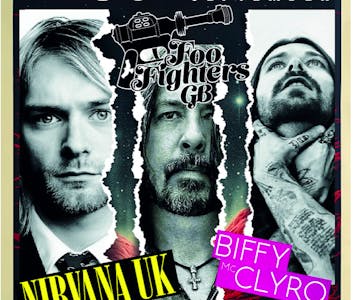 Foo Fighters GB, Nirvana UK, Biffy McClyro- Leeds Beckett SU