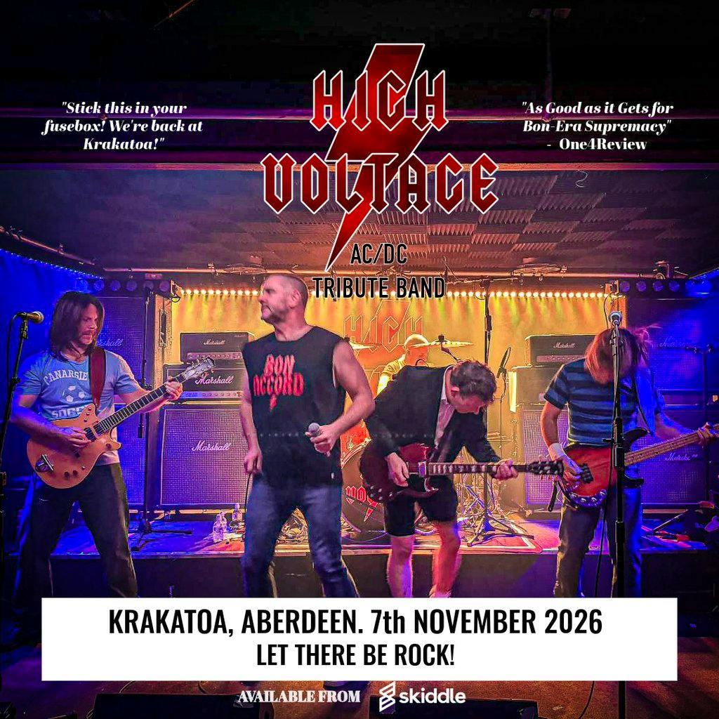 High Voltage - Scotlands Premier AC/DC Tribute Band at Krakatoa