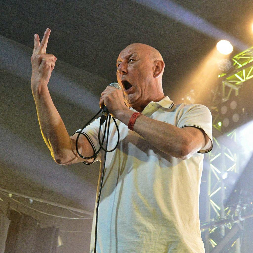 Steve Ignorant Band Performing Crass at Castle And Falcon