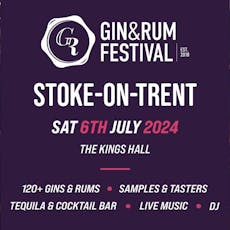 Gin & Rum Festival Stoke 2024 at Kings Hall Stoke