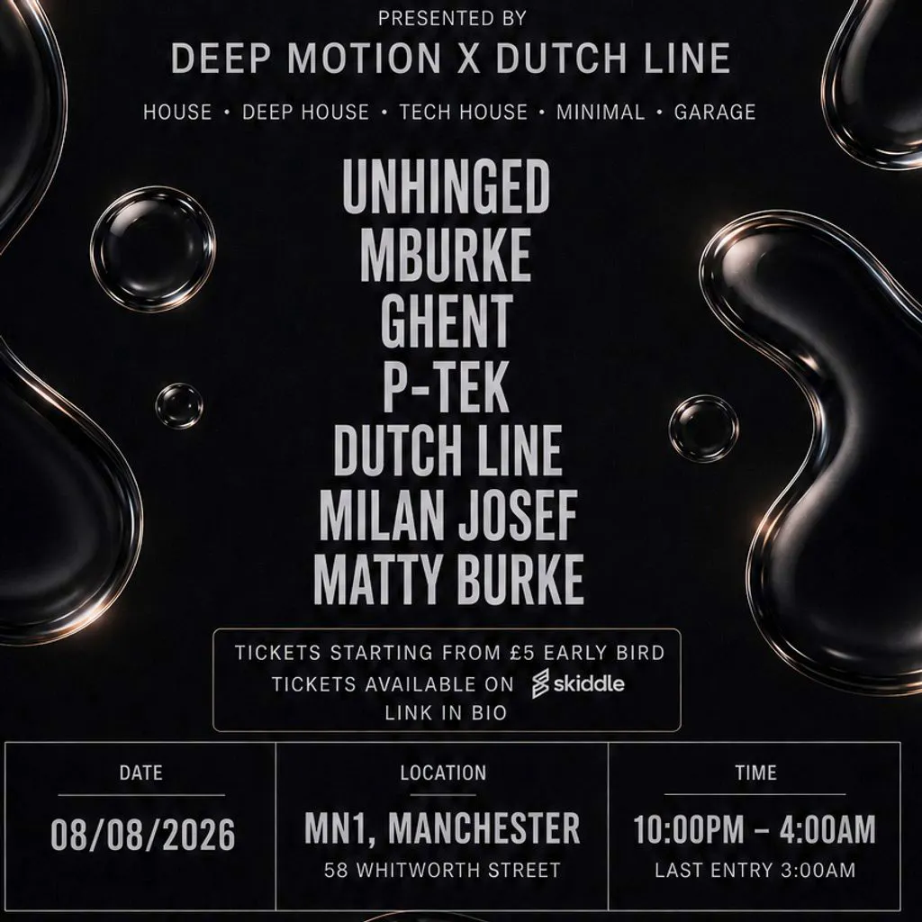 House all night at MN1 Nightclub Manchester