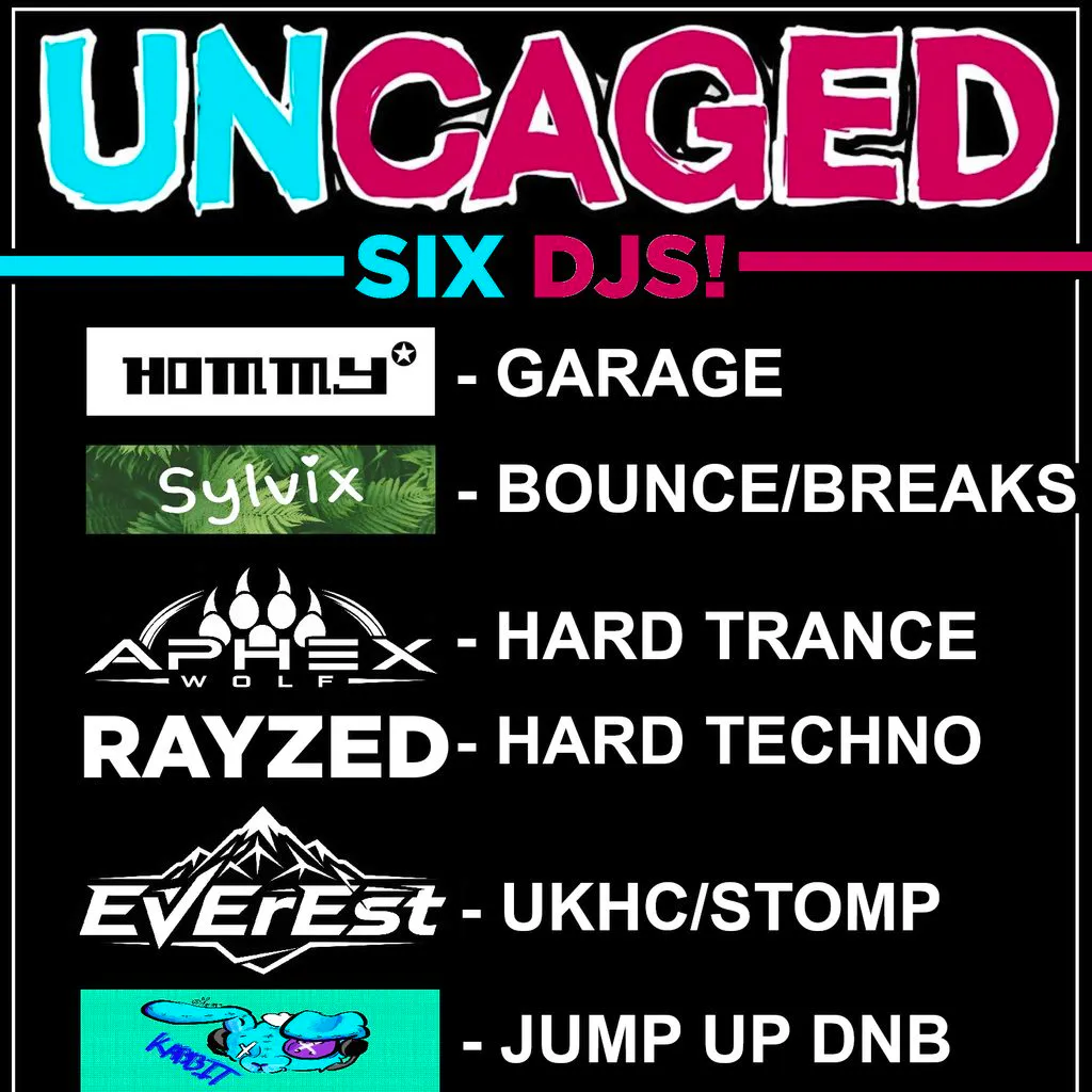 UNCAGED - Release Your Inner Animal! at Move Exeter