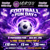 Vortex Competitions Fun Day at MERTHYR TOWN FOOTBALL CLUB