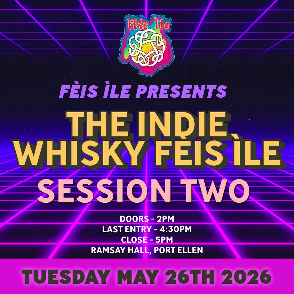 The Indie Whisky Fèis Ìle - Session Two at Ramsay Hall Port Ellen Islay