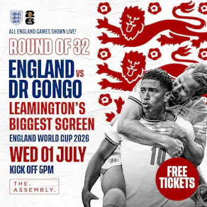 ENGLAND vs DR CONGO - Wednesday 01/07/26 - FREE ENTRY TICKETS