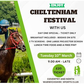 Cheltenham Festival - Day 1 - Tuesday 10th March 2026