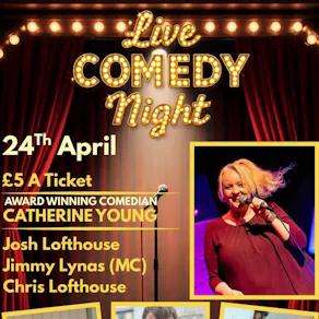 Comedy night at the Longlands club Middlesbrough TS42HF