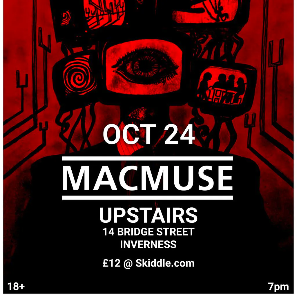 MacMuse in Upstairs, Inverness at Upstairs Inverness