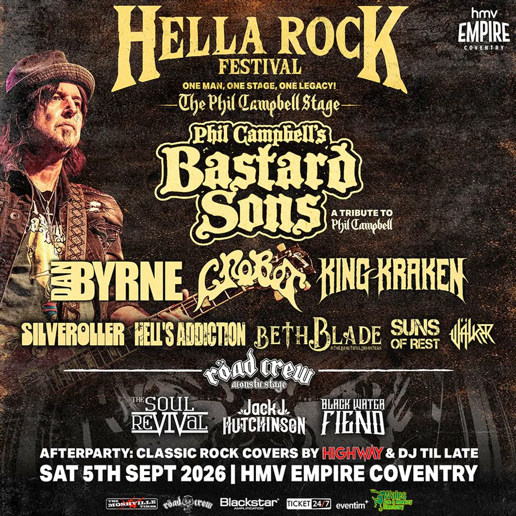 Hella Rock Festival at HMV EMPIRE COVENTRY