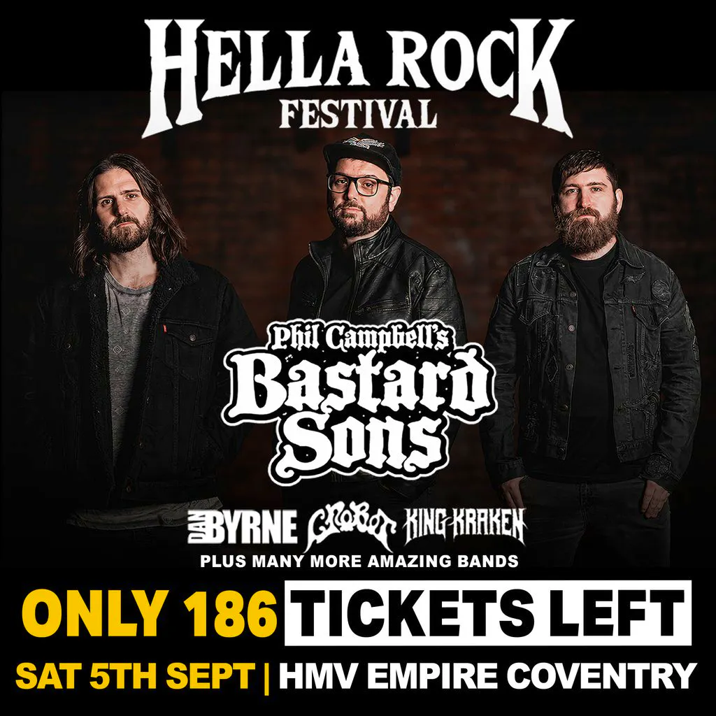 Hella Rock Festival at HMV EMPIRE COVENTRY