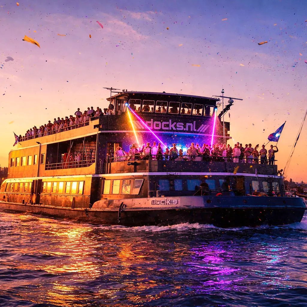 Amsterdam Forever - Hardcore Boat Party at Pier 14