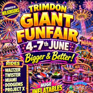 Trimdon giant funfair at Trimdon Colliery Park