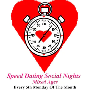 Speed Dating Social Night. Every 5th Monday of the month