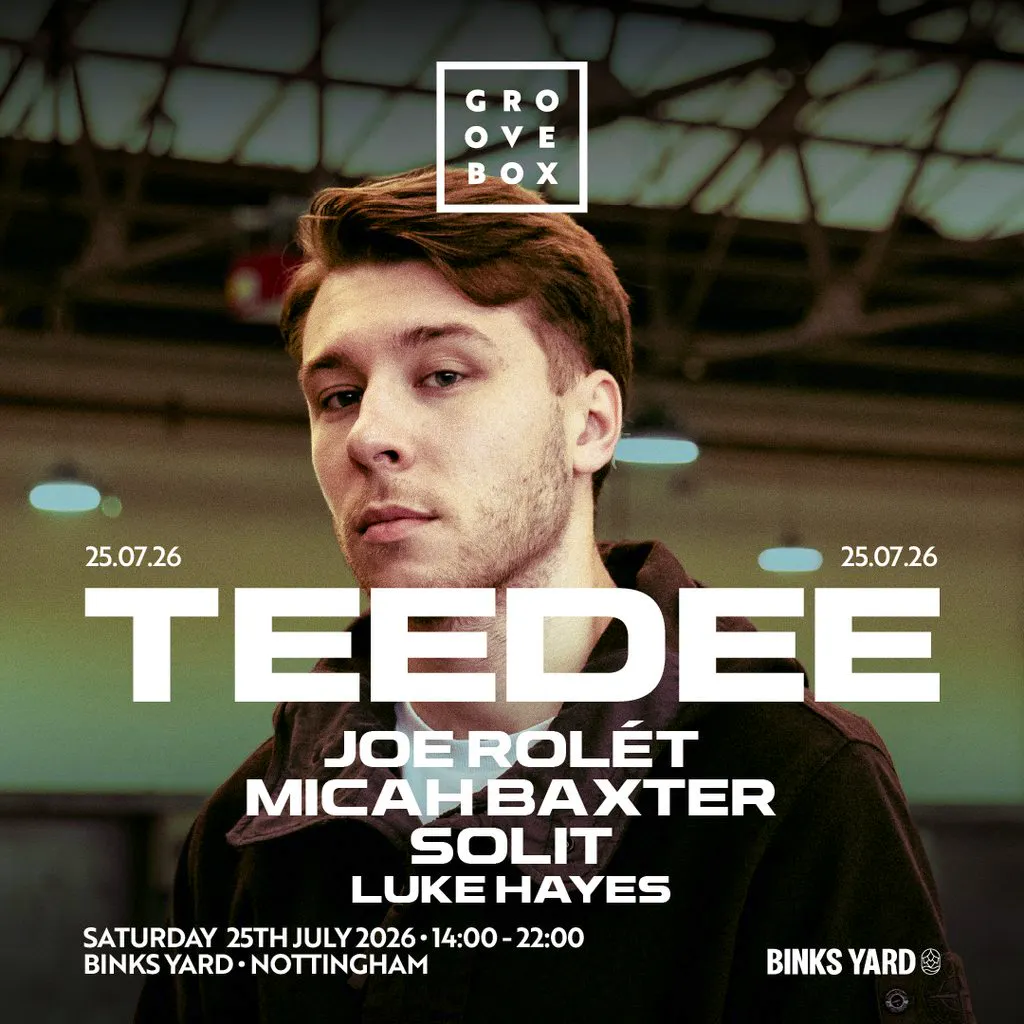 TEEDEE | Groovebox at Binks Yard at Binks Yard
