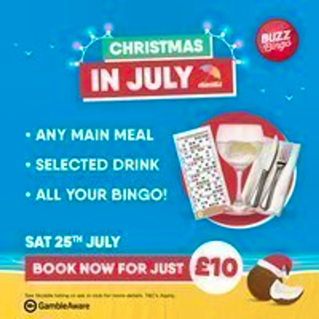 Xmas In July Night Out 25/07 - Buzz Bingo Wakefield at Buzz Bingo Wakefield
