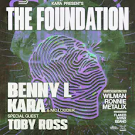 The Foundation - Benny L, Kara, Toby Ross at The Volks Nightclub