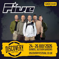Discovery Festival Presents Five, Sophie Ellis-Bextor and more! at Dundee Slessor Gardens
