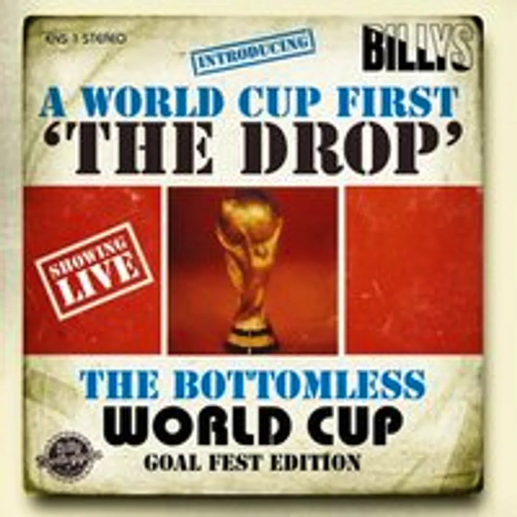The Drop - Bottomless World Cup Action - England vs DR Congo at Billy Bootleggers Nottingham