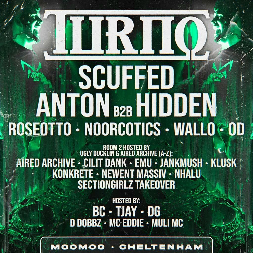 Turno | Cheltenham | Invicta Audio x BLRD at MooMoo Clubrooms